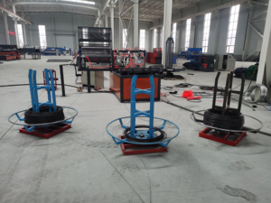 Produsen profesional otomatis z-type bata kawat listrik Mesh mesin las termasuk komponen inti-motor & PLC - Product Image 3