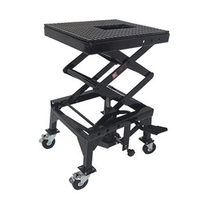 Facile à utiliser Outils d'entretien de voiture à pont large réglable et robuste Ascenseur de support central de moto hydraulique pliable - Product Image 1