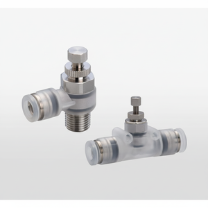 ตัวควบคุมการไหลของ Pisco PP (โพรพิลีน) SUS304ส่วนประกอบอุตสาหกรรม PJSMU4 - Product Image 1