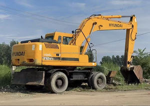 Excavadoras de ruedas usadas de alto rendimiento Hyundai 210w-7 Amplia gama de aplicaciones importadas de Corea del Sur - Product Image 6