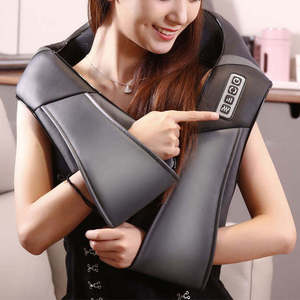 Dispositivo de Masaje Shiatsu para Cuello y Hombros, Alivio del Dolor Cervical, Vertebral y Trapecio, Masajeador Corporal de Relajación Profunda de Tejidos - Product Image 6