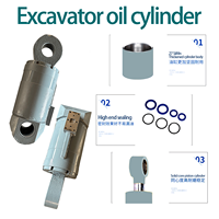 Fournisseur d'usine personnalisé vérin hydraulique extensible avec tige de piston pièces de transmission pour machine d'extraction du charbon