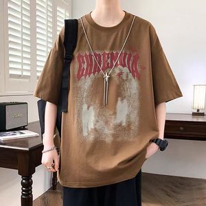 T-shirt in Cotone a Maniche Corte per Uomo, Best-seller per l'Esportazione Vendita all'Ingrosso di T-shirt a Mezza Manica in Puro Cotone - Product Image 5