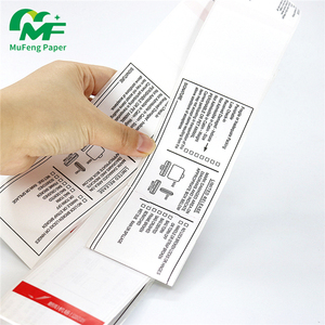 Étiquette de bagage aérien, étiquette de bagage en papier pour compagnies aériennes, étiquettes de bagage thermiques pour compagnies aériennes, impression en rouleau - Product Image 6