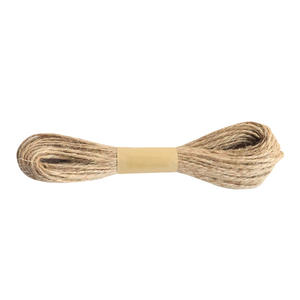 Fabriek Custom Jute Natuurlijke Kleur Hennep Touw Gebak Voedsel Verpakking Dozen Zaktouw 1/<span class=keywords><strong>2</strong></span>/3Mm Jute Cake Verpakking Touw - Product Image 6