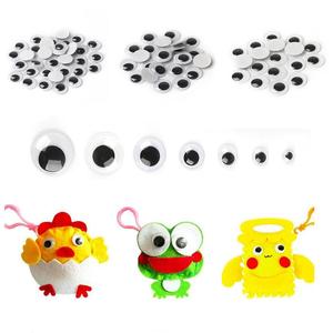 กาว Google Eyes ตุ๊กตาพลาสติกแบบขยับได้ขนาด5-24มม.,อุปกรณ์เสริมสำหรับตุ๊กตาของเล่นงานฝีมือสำหรับเด็กแบบ DIY - Product Image 4