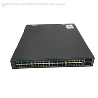 Ws-c3560e-48pdwbr-sf Switch Gigabit de 48 Puertos Poe 3560e, Nuevo Original en Stock, Automatización Industrial, PLC Dedicado
