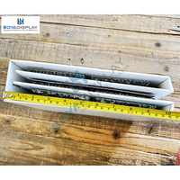 Nouvel arrivage : Présentoir mural Boya Display BOO054 haute capacité, hauteur réglable pour carreaux de pierre et échantillons de carrelage, personnalisable en couleur