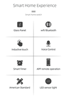 Interrupteur intelligent 1 voie XZJ personnalisable pour la maison (norme UE) - Zigbee Tuya