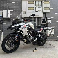 Motocyclette d'aventure sport-touring à essence Benelli TRK502 Jinpeng 500cc d'occasion, fabriquée en Chine, plus de 80 km/h