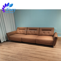 Canapé inclinable home cinéma en cuir naturel personnalisé iEasy télécommande canapé-lit inclinable ensemble de canapé sectionnel