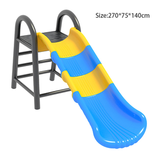Toboggan extérieur pour enfants en matériau LLDPE, grand toboggan pour jardin, toboggan en plastique, équipement de terrain de jeu scolaire, 1 ensemble, 3 à 15 ans - Product Image 3