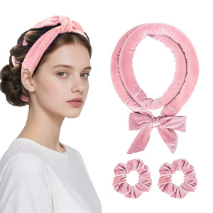 Ferro arricciacapelli alla moda e grazioso, bastoncino arricciacapelli senza calore per persone pigre, per ricci grandi e voluminosi, regalo per feste, all'ingrosso, personalizzabile - Product Image 3