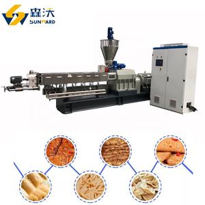 Sunward Vegan Vlees Analogen En Hoge Vocht Extrusie Koken Hmma Fibrated Vegetarin Eiwit Extruder Machine - Product Image 6