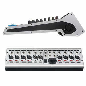 Mélangeur audio professionnel 8 canaux avec double 99 DSP British 3 bandes EQ 192kHz USB 48V Phantom pour l'enregistrement en <span class=keywords><strong>studio</strong></span> du son en direct - Product Image 4