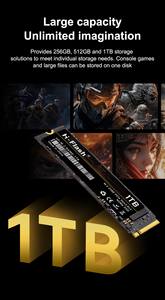 H-Flash <span class=keywords><strong>1TB</strong></span> 256GB 512GB NVMe <span class=keywords><strong>SSD</strong></span> Gen3 PCIe M.2 2280 ไดรฟ์โซลิดสเตทภายใน ความเร็วสูงสุด 3500 MB ต่อวินาที - Product Image 3