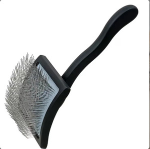 Di alta qualità in acciaio inox e ago di legno Pet spazzola per cani gatti rimuove i capelli sciolti grovigli stuoie piccolo animale toelettatura strumento - Product Image 1
