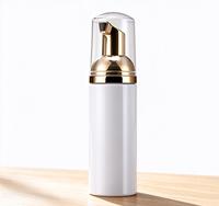 Flacon pompe à mousse UV électroplaqué Spot-on 30ml 40ml 60ml 80ml 100ml 120ml en PET avec pompe externe pour liquide, sans ressort, vente en gros