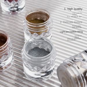 Polvo <span class=keywords><strong>de</strong></span> <span class=keywords><strong>Espejo</strong></span> Mágico Electrochapado <span class=keywords><strong>de</strong></span> Color Sólido SHENGHONG, Brillo Ultrafino Perlado para Decoración <span class=keywords><strong>de</strong></span> Uñas <span class=keywords><strong>con</strong></span> Patrón <span class=keywords><strong>de</strong></span> Mariposa - Product Image 4