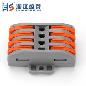 CZLS -224C 4P Connecteur rapide à vis à ressort 250V 32A Contacts en cuivre Bloc de bornes industriel double à branchement rapide - Product Image 3