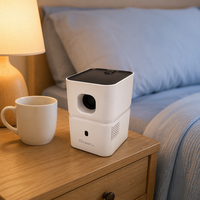 Projecteur portable XS97 PF03 150 ANSI 720P Android 9 avec correction automatique de la distorsion trapézoïdale, moteur scellé, 3300-3500 Lumens, haut-parleurs intégrés, en stock
