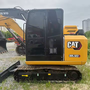 Perfect Condition Used Japan Original Caterpillar Cat 305.5E2 <b>Mini</b> Crawler Excavators Sale With Cheap Price in stock - Product Image 1