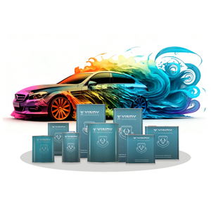สีอะคริลิคเรซิ่น P21 YINDY 1K สีแดงลาวาเพิร์ล สำหรับพ่นสีรถยนต์ ชนิดน้ำ - Product Image 4