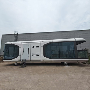 Space Capsule Movable House Commercial Office Folding Assembly Camping Homestay Hotel Scenic Spot Luxury Mobile Cabin - Product Image 3