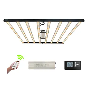 Barra de luzes LED para cultivo de luzes, alto espectro de fluxo de LED 630 650 watts 720w sob o dossel para plantas de interior