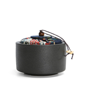 กล่องใส่เมล็ดกาแฟเครื่องปั้นดินเผาญี่ปุ่นโลโก้ที่กำหนดเอง - Product Image 1