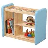 Ensemble de meubles de rangement rembourrés en bois massif pour jouets, pour la petite enfance et la diversité des enfants en maternelle