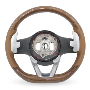 พวงมาลัยไม้ Lengrad ของแท้หรูหราสำหรับ Mercedes Benz <span class=keywords><strong>AMG</strong></span> W116 W166 W176 W204 W206 CLS 63 CLS550 E207 - Product Image 5