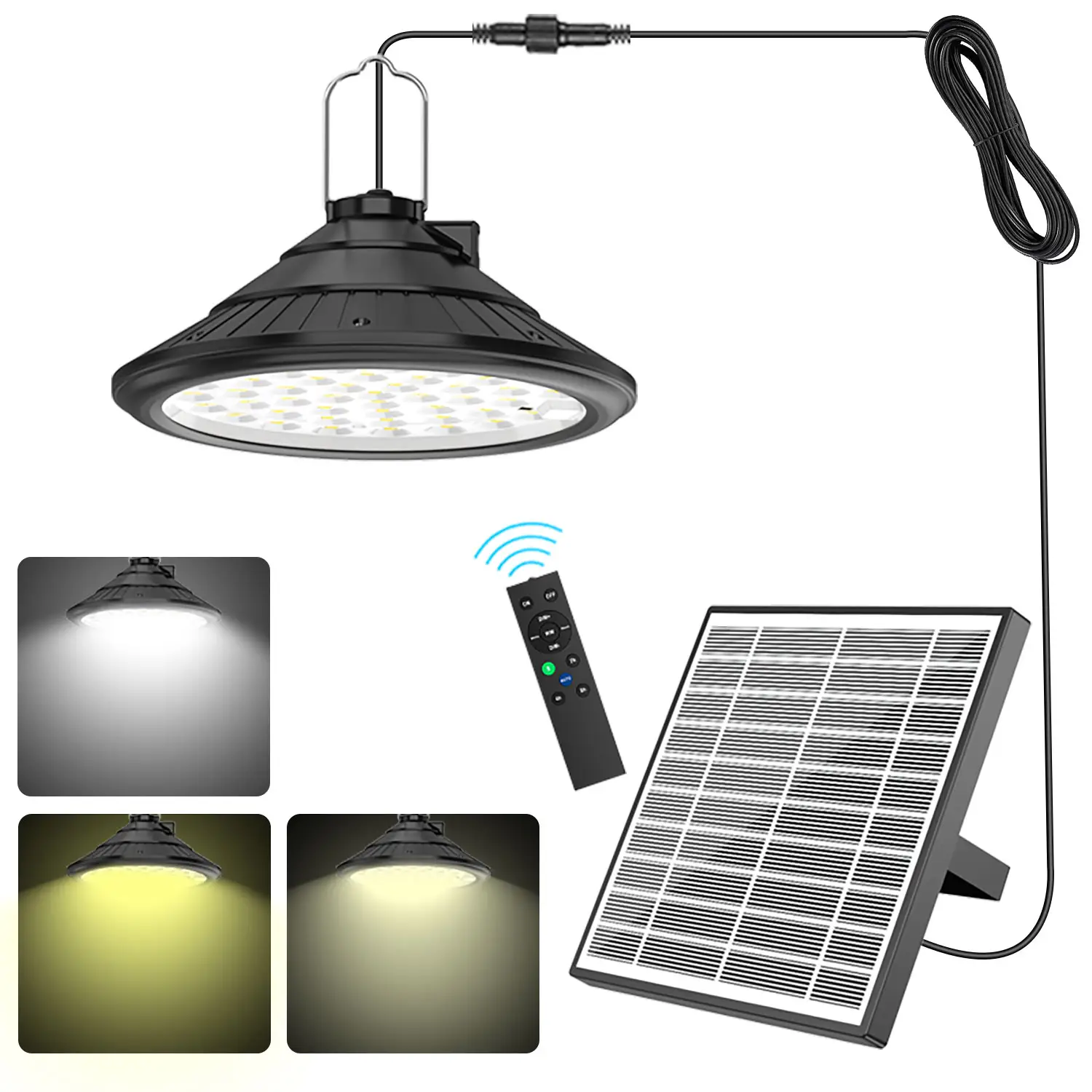 Solar branches chandelier remote control can adjust waterproof IP66 light -shot light garden light garage garage shed