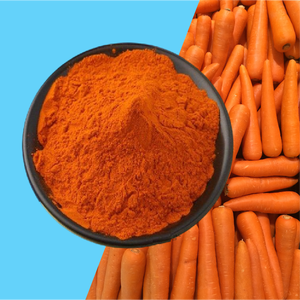 Polvere di Estratto di Carota Naturalmente Estratta, Colorante Alimentare di Grado Alimentare, Polvere di Beta Carotene 1% 5% 10% 20% - Product Image 1
