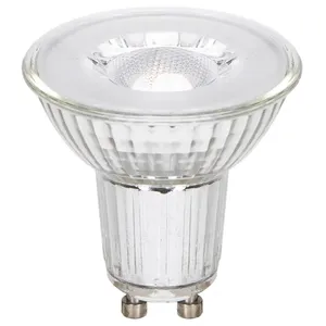 Lampada LED GU10 dimmerabile 4,9W 2700K in cristallo a coppa, ideale per illuminazione calda e decorativa in case e spazi - Product Image 3