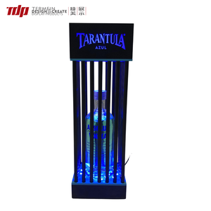 Exhibidor de Botellas LED Personalizado TDP con Iluminación Recargable, Presentador de Vino VIP para Bares y Discotecas - Product Image 1