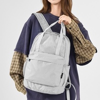 Sac à dos étudiant décontracté imperméable à carreaux, grande capacité, léger, pour voyage et activités de plein air – Offre Spéciale