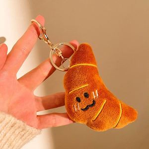 Porte-clés en PVC souple avec logo de dessin animé personnalisé Porte-clés de voiture avec logo personnalisé Porte-clés en peluche personnalisé pour cadeau - Product Image 1