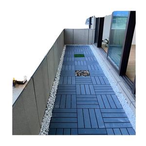 Tuile de terrasse extérieure en PP Tuile de terrasse en plastique grain de bois - Product Image 2