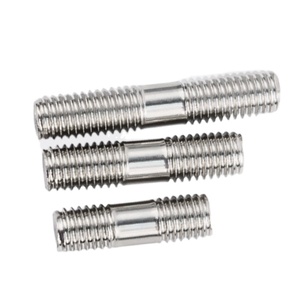 Nhà Máy giá, mẫu miễn phí 304 thép không gỉ đôi đã kết thúc vít Rod với ren bu lông và ren kết nối đinh tán không gỉ đôi End Threaded Rod - Product Image 2