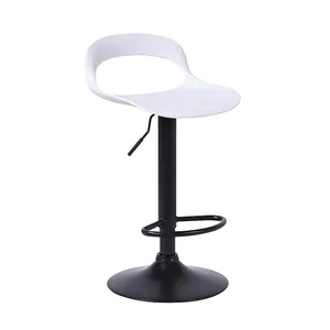 Pp Seat Bar Chair Furniture Bar Stools Simple Modern Color Bar Stool Nordic Plastic Commercial Furniture