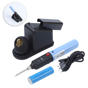 Soldador de hierro para soldar, batería de soldadura USB de 5V y 8W, herramienta de reparación profesional recargable inalámbrica, resistente al calor, portátil duradero - Product Image 2