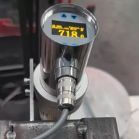 Sijie STRONG-GR-3514 Erimiş Alüminyum Profil için Kızılötesi Pirometre 350-1400C IP65 Dereceli OLED Ekran %0,5T InGaAs Dedektör