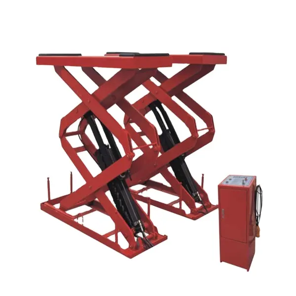 3000Kg Electro Tự Động Thủy Lực Siêu Mỏng Cao Rise Bảng Nền Tảng Xách Tay Crawler Bán Xe Car Auto Scissor Lift 3T