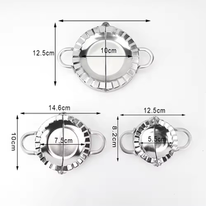Tùy Chỉnh Thép Không Gỉ Bánh Bao Nhà Sản Xuất Thiết Lập Của Nhãn Hiệu Empanada Báo Chí Bánh Bao Bánh Bao Bao Bao Khuôn Ba Kích Thước Bánh Bao Báo Chí - Product Image 3
