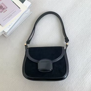 Nuevo Bolso de Hombro de Lujo para Mujer, de Felpa, Imitación de Gamuza, Bolso de Hombro de PU a la Moda para Mujer - Product Image 5