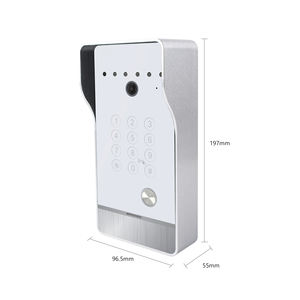 Sonnette vidéo IP Hiwink Linux 1080P WiFi, téléphone de porte intelligent avec carte IC, déverrouillage par empreinte digitale NFC, IP65 WiFi, téléphone de porte IP - Product Image 4