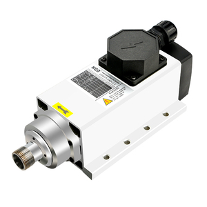 Hqd Motor de Husillo CNC ER20 2.2kW Refrigerado por Aire Cuadrado para Máquina Router CNC, Baja y Alta Velocidad, Husillo de Perforación y Fresado de 2.2 kW - Product Image 2