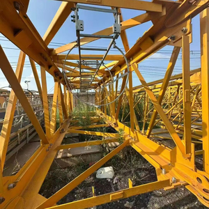 Grue à tour Zoomlion 6513-8E Modèle 2019, hauteur libre 60m, section de mât L68A1, boîte de vitesses haute efficacité, moteur à engrenages pour la construction - Product Image 3