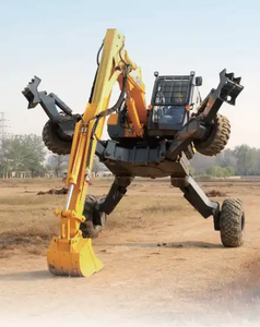 Excavadora de Ruedas Spider ET112 de 12 Toneladas con Motor Controlado por PLC - Product Image 4
